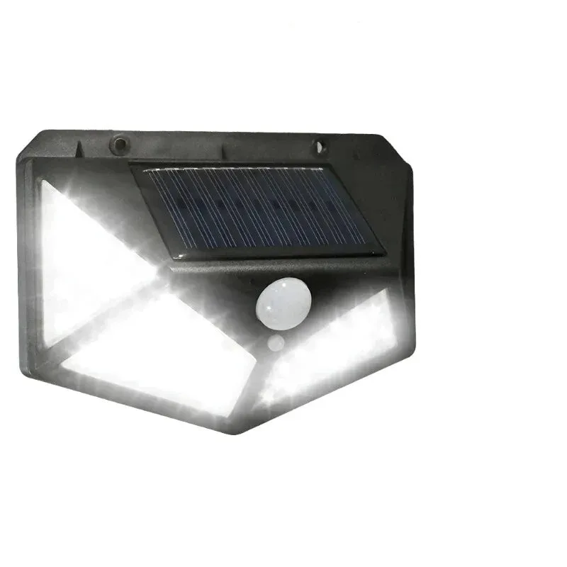 100 Led Solar Wall Light with Motion Sensor