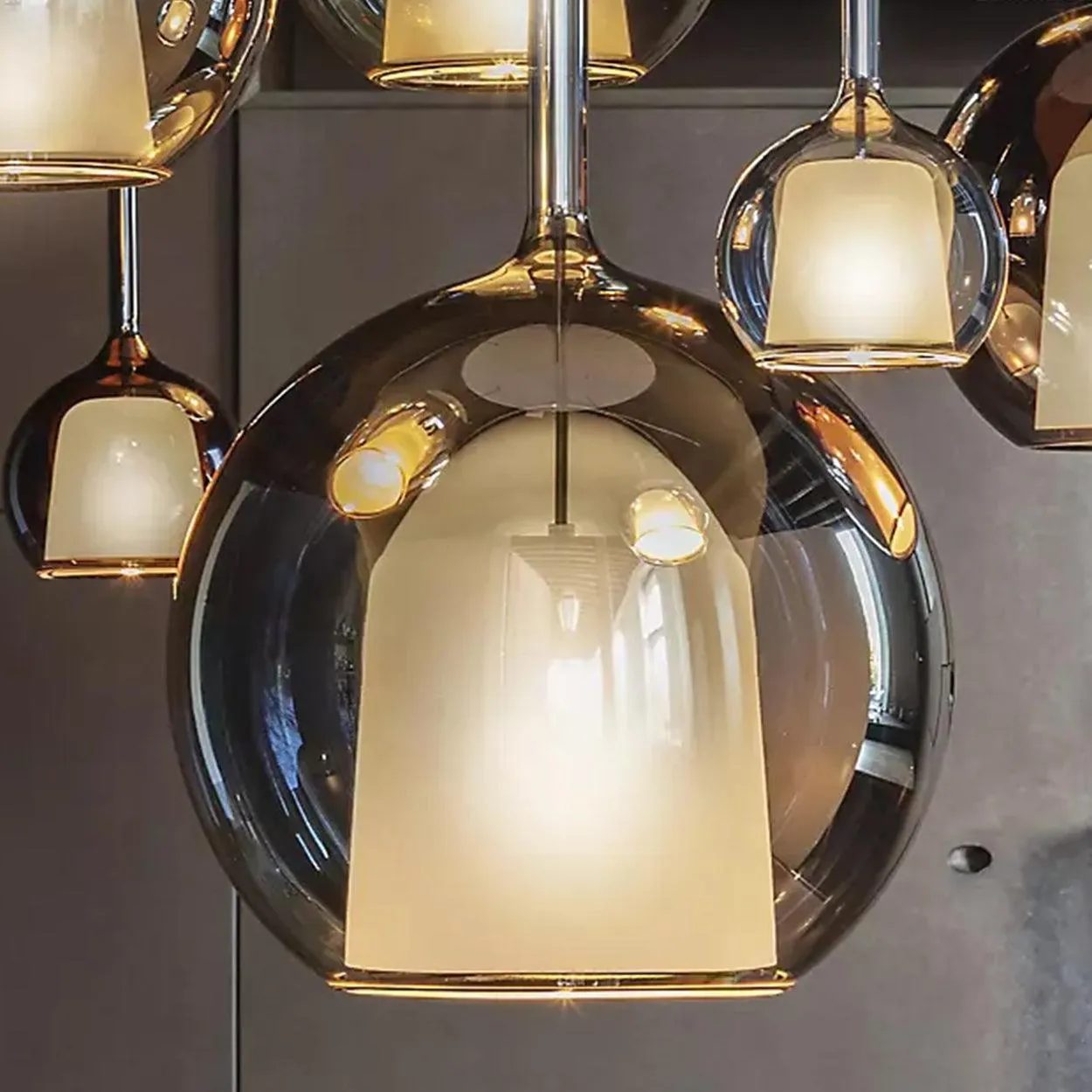 ANKUR PENTA GLO GLASS HANGING LIGHT