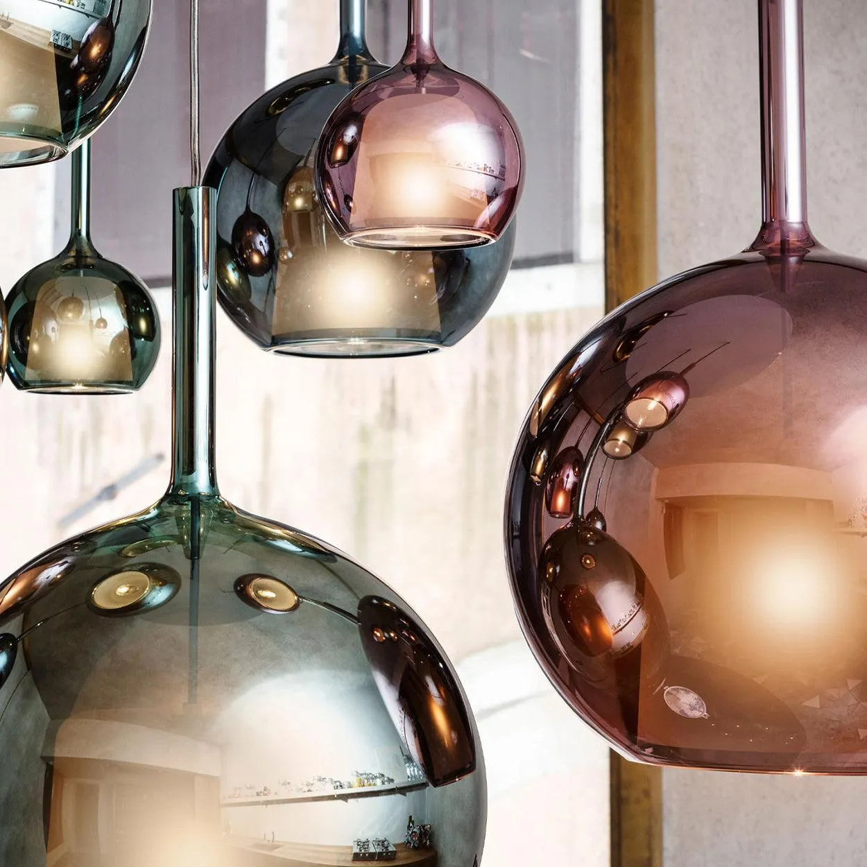 ANKUR PENTA GLO GLASS HANGING LIGHT