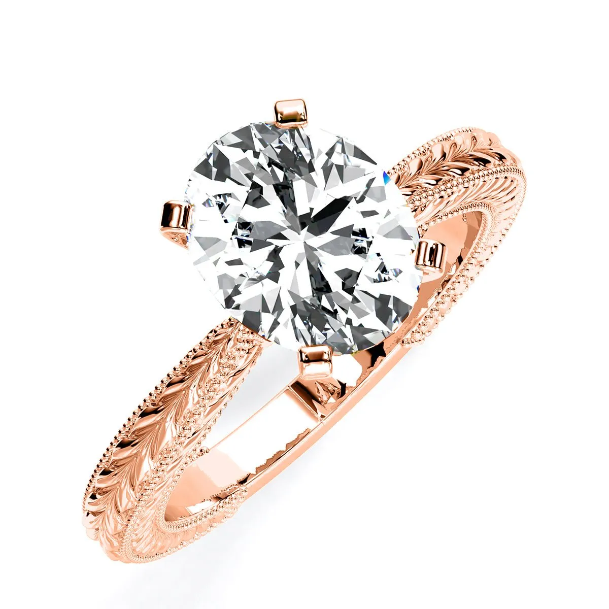 Azalea - Oval Lab Diamond Engagement Ring (IGI Certified)