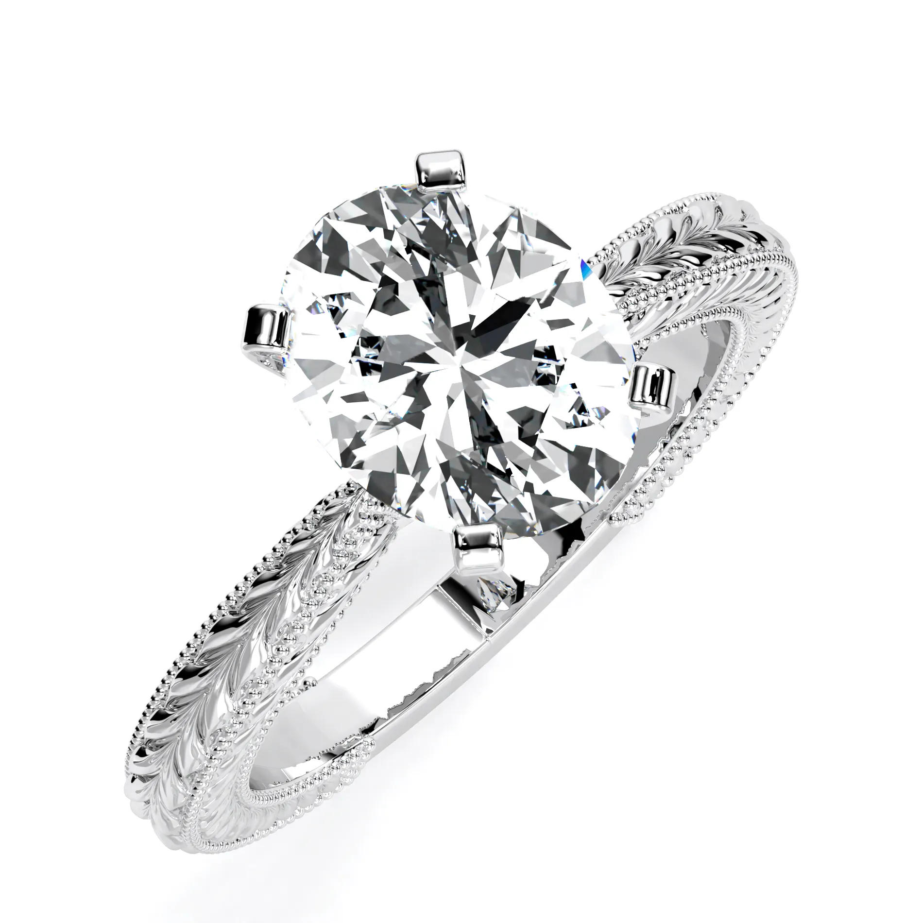 Azalea - Oval Lab Diamond Engagement Ring (IGI Certified)