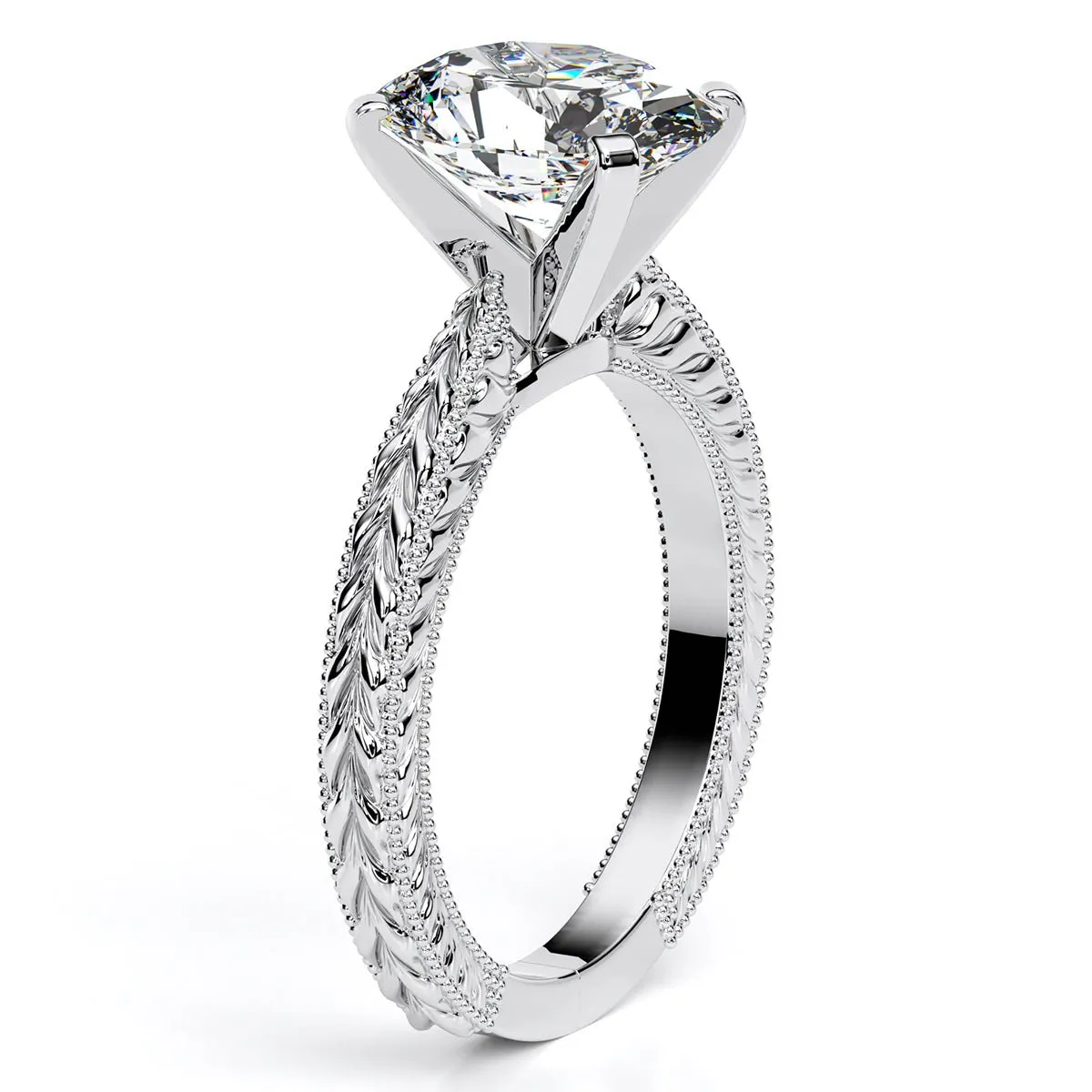 Azalea - Oval Lab Diamond Engagement Ring (IGI Certified)