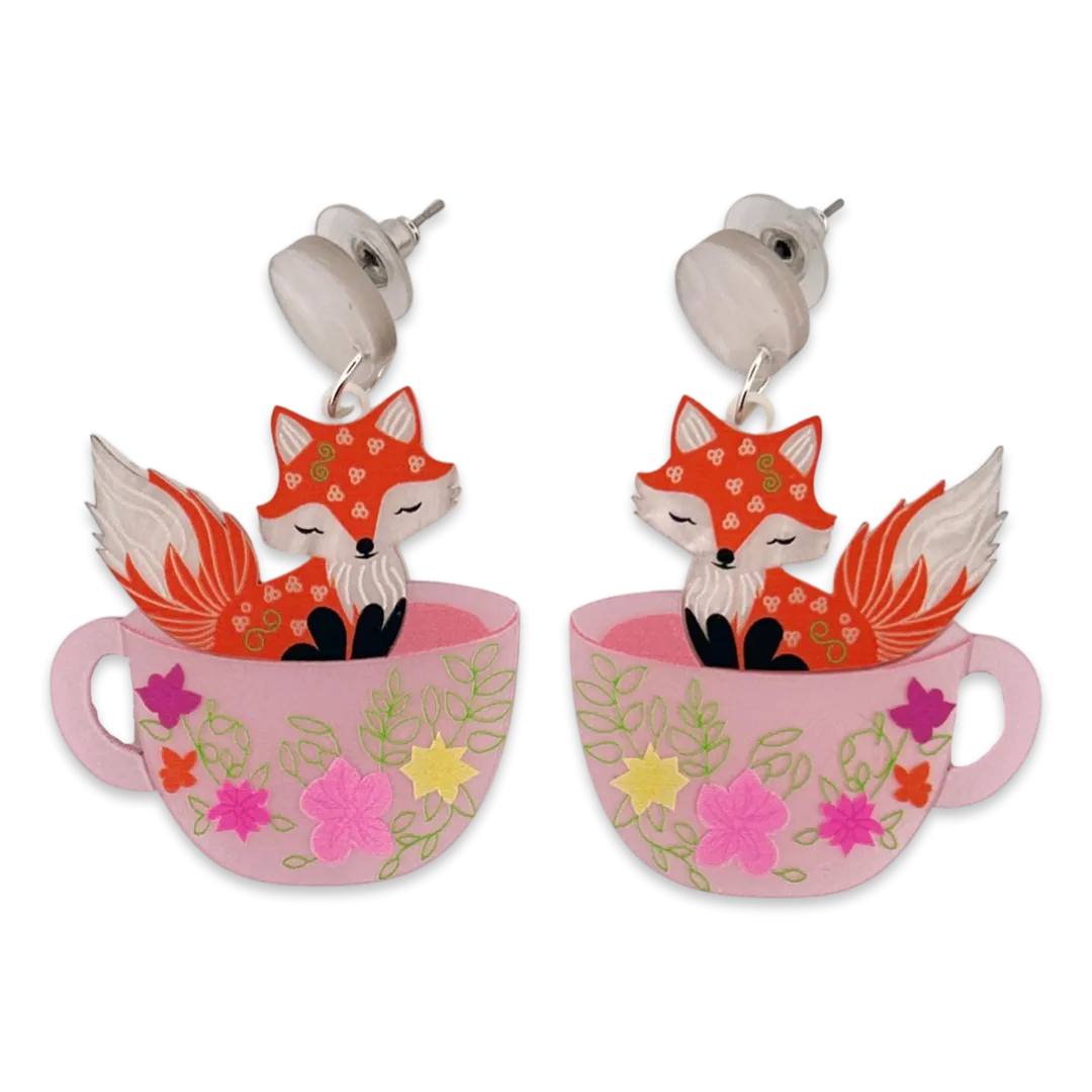 Blossom whisker - earrings - Set of 2