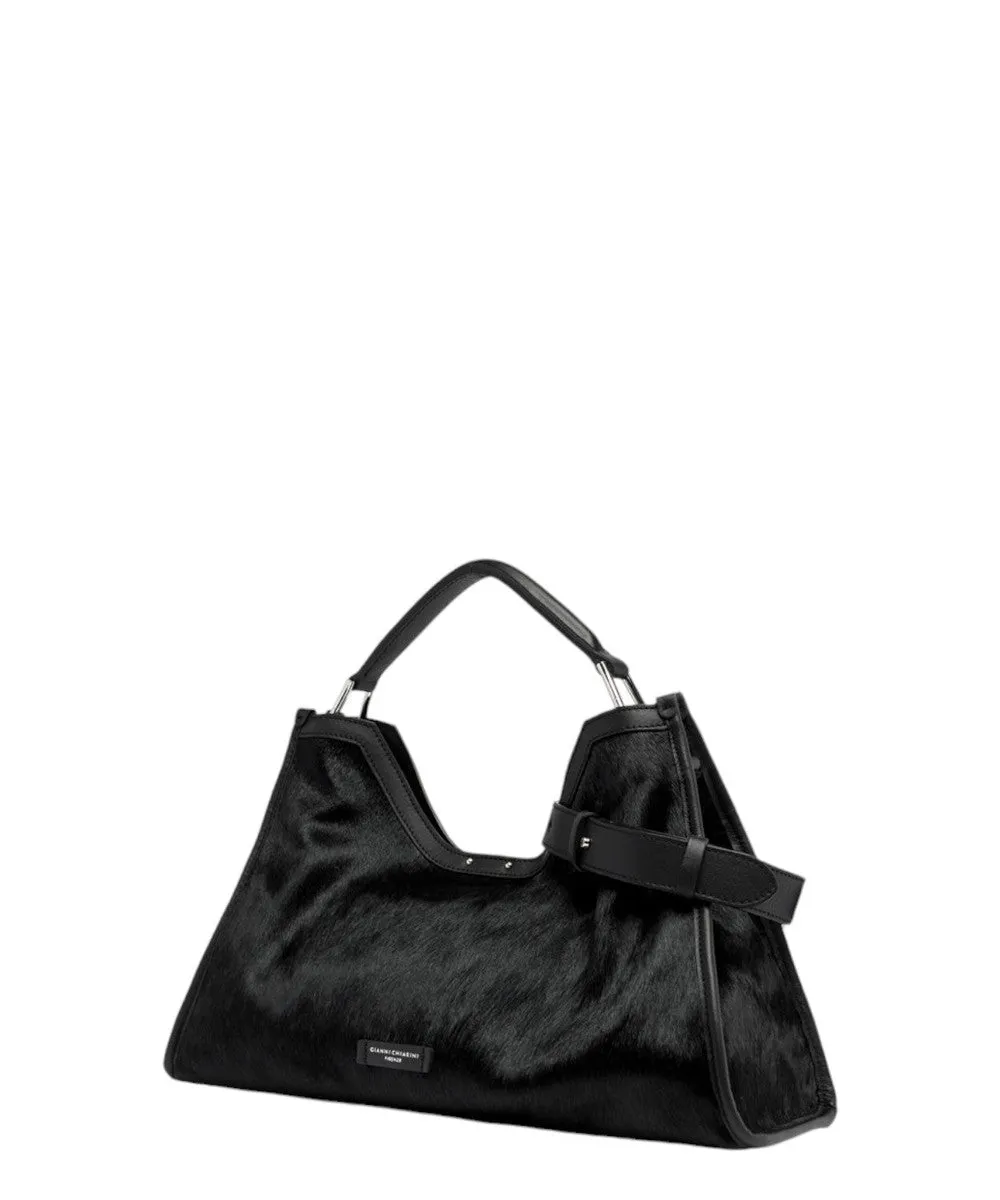 Borsa Aurora in Pelle Effetto Cavallino