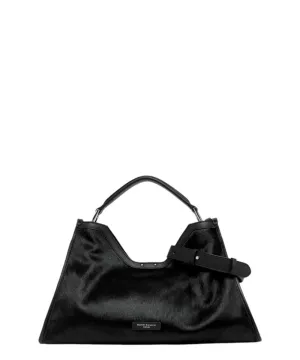 Borsa Aurora in Pelle Effetto Cavallino
