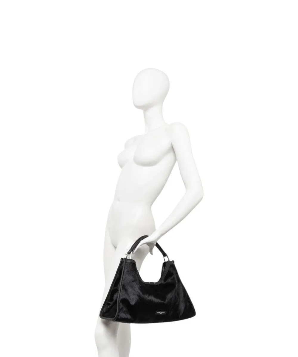 Borsa Aurora in Pelle Effetto Cavallino