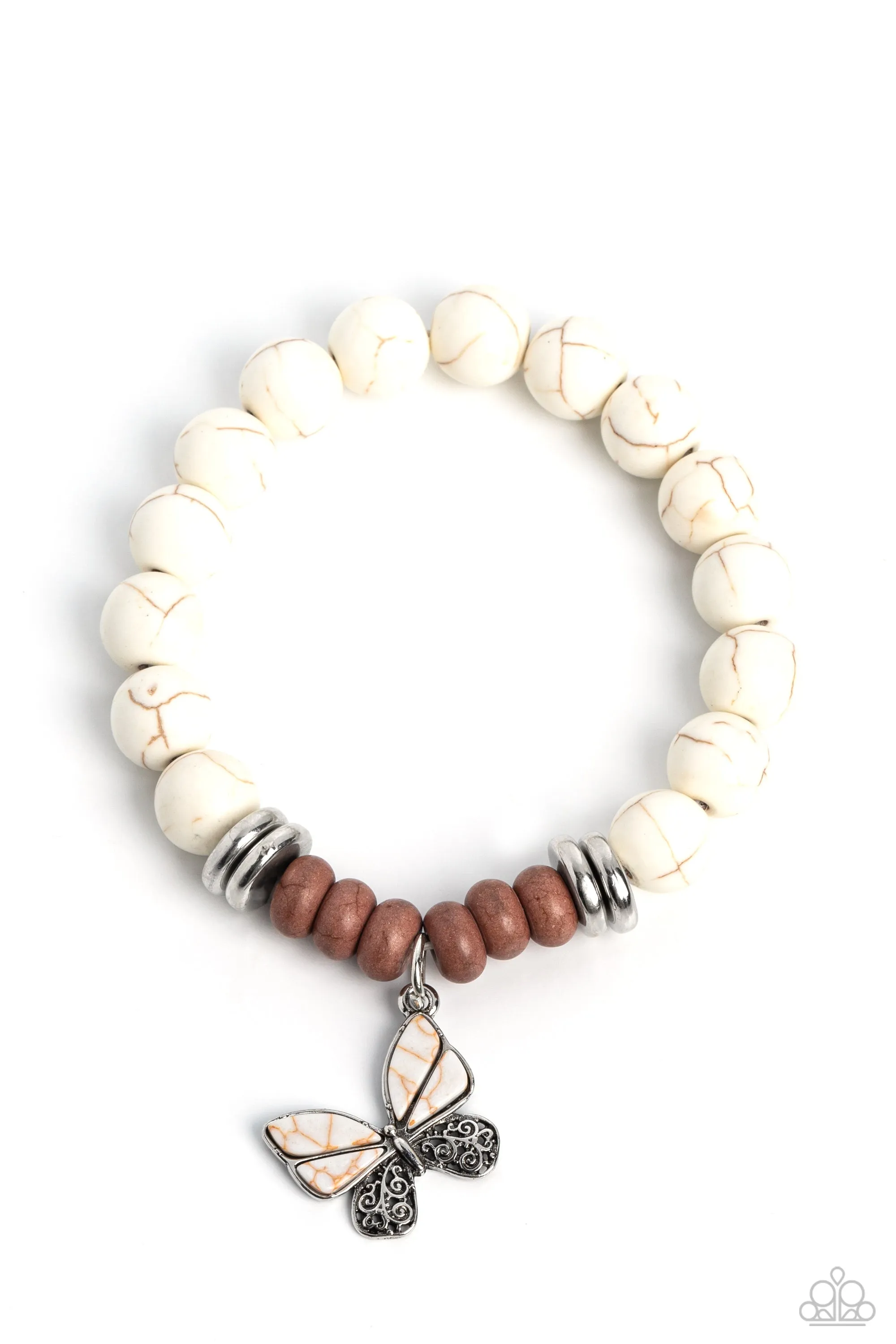 Bracelets Bold Butterfly - White B2281