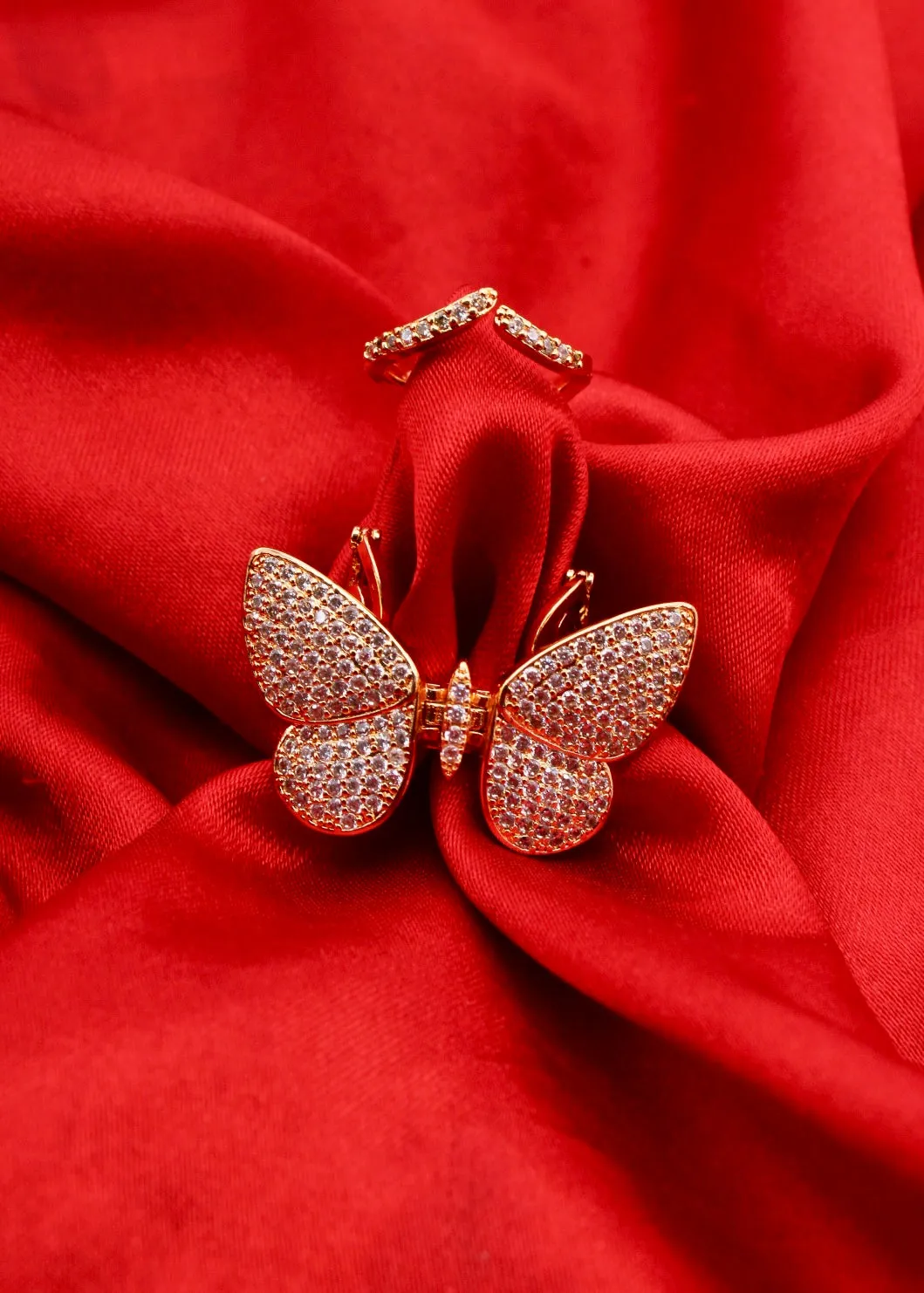 BUTTERFLY FINGER RING