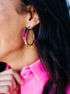 Cha Cha Hoop Earrings