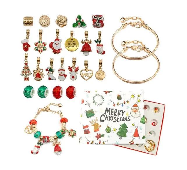 Christmas Countdown Calendar Bracelets
