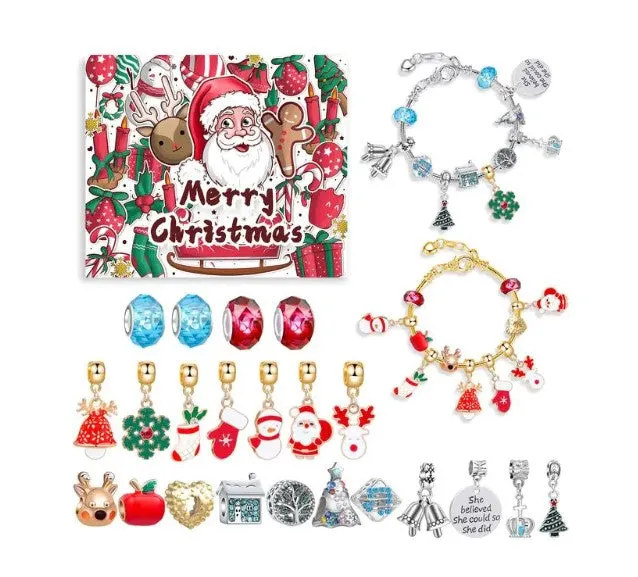 Christmas Countdown Calendar Bracelets