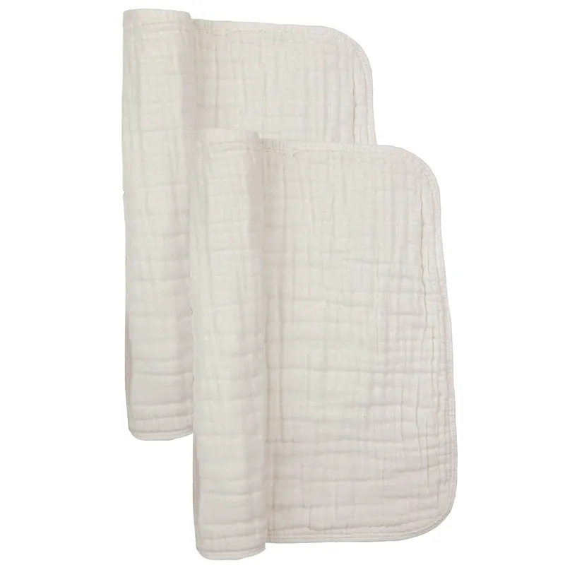Cloud Muslin Burp Cloth 2 Pack, Grey