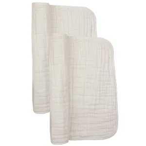 Cloud Muslin Burp Cloth 2 Pack, Grey