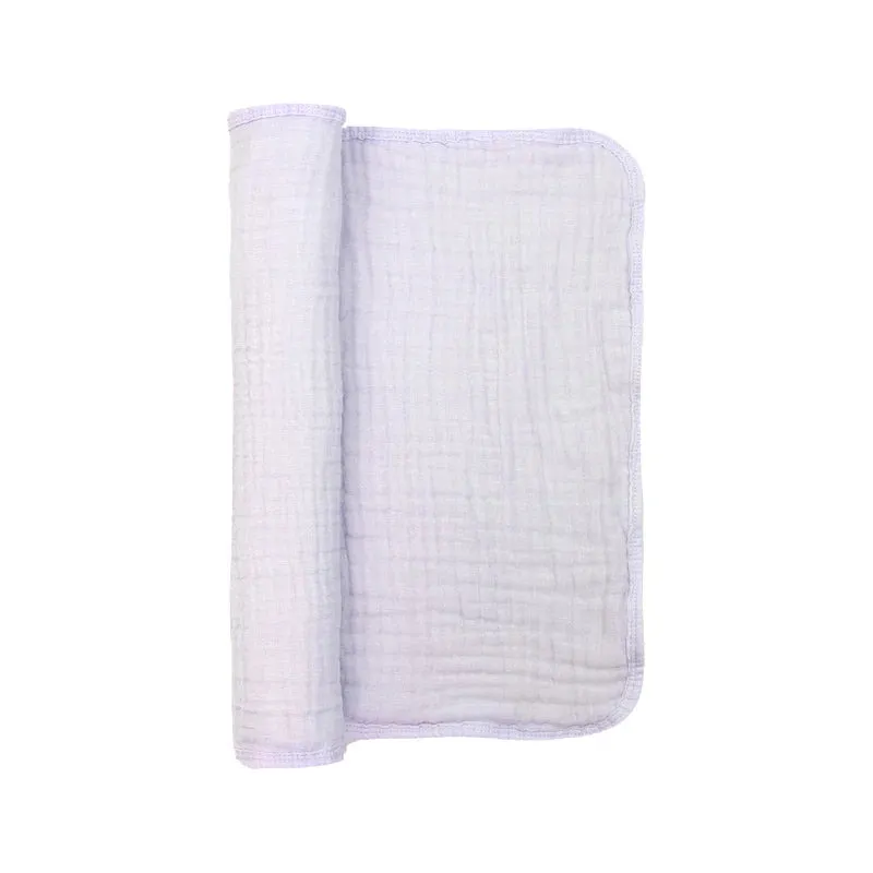 Cloud Muslin Burp Cloth 2 Pack, Lilac