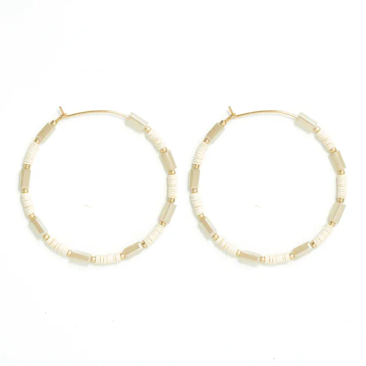 Colorful Delicate Hoops
