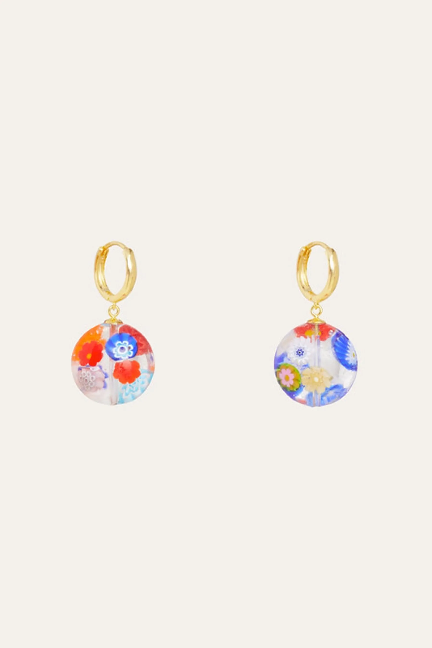Colorful Maddy Hoops