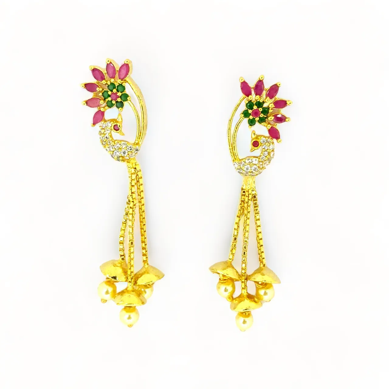 Enchanted Emerald Glow Earrings
