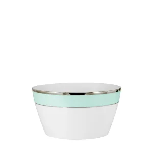 ETHEREAL BLUE PEAC ROUND SALAD BOWL 20CM