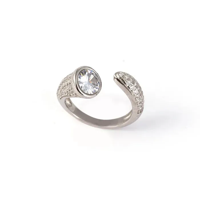 Ethereal Elegance Silver Ring