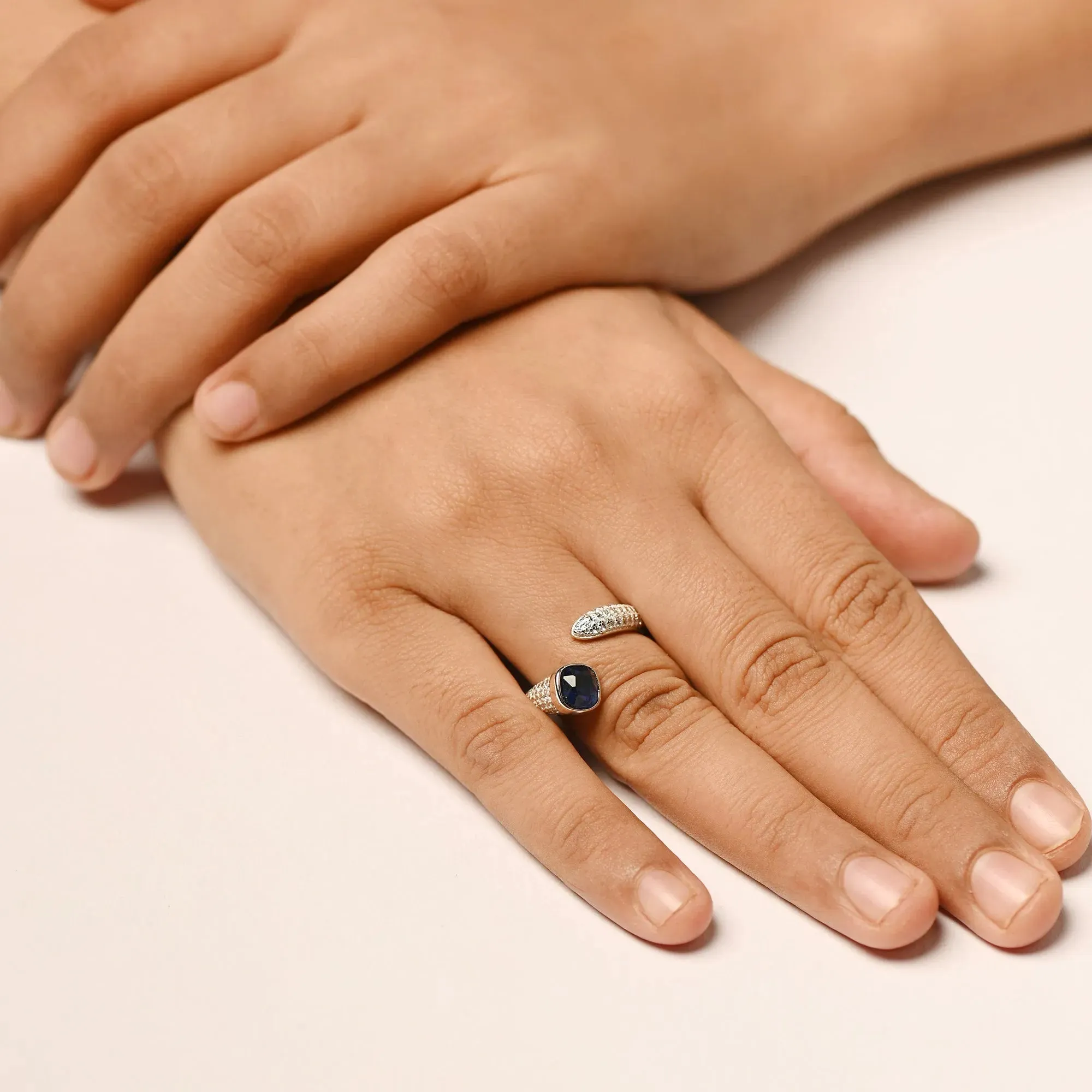 Ethereal Elegance Silver Ring