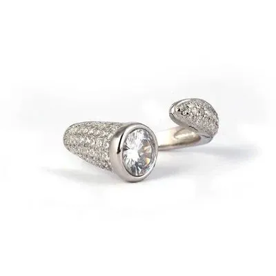 Ethereal Elegance Silver Ring