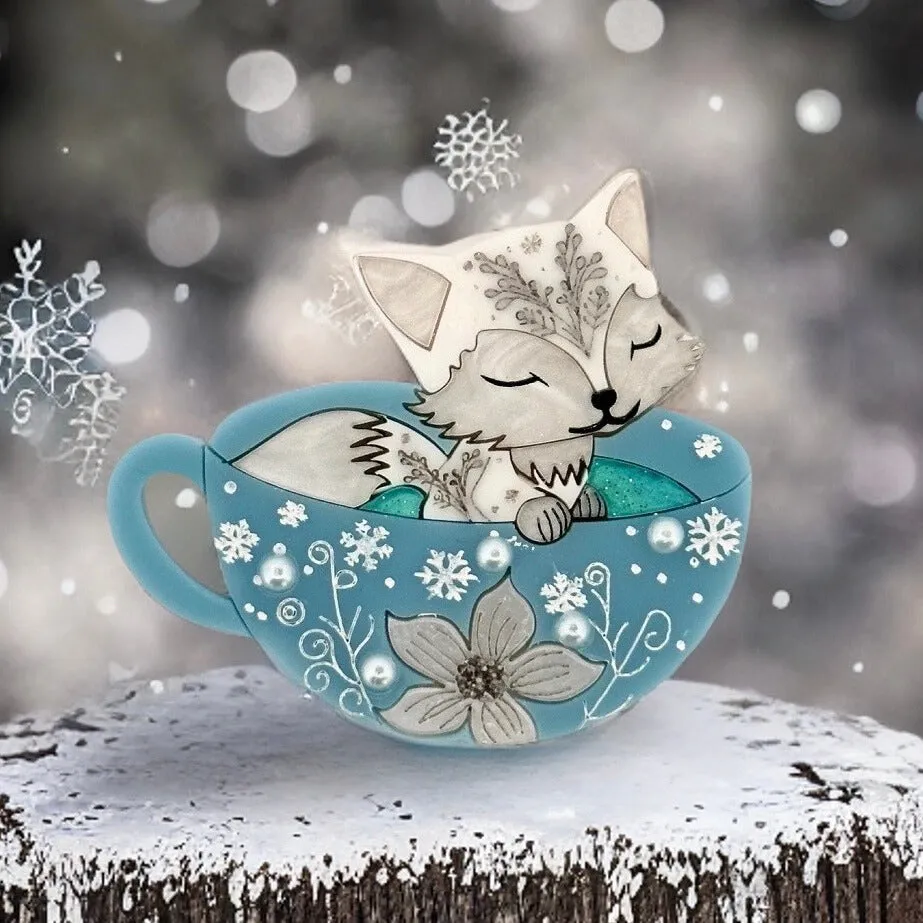 Frost Whisker - brooch