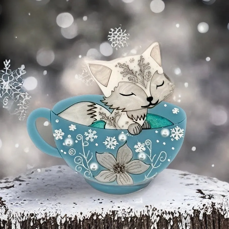 Frost Whisker - brooch