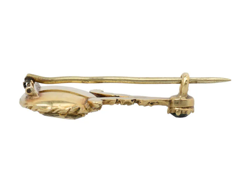 Georgian Halley's Comet Brooch