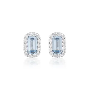 Georgini Aquamarine Paris Stud