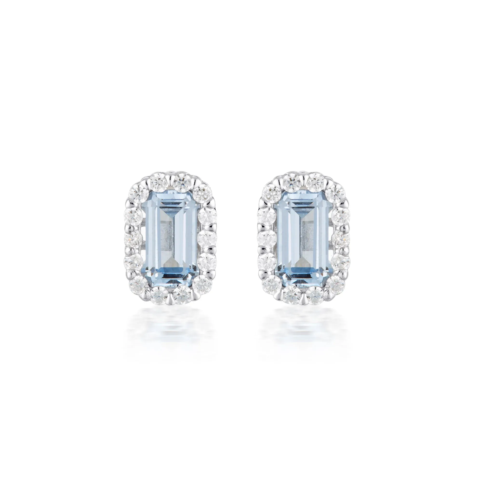 Georgini Aquamarine Paris Stud