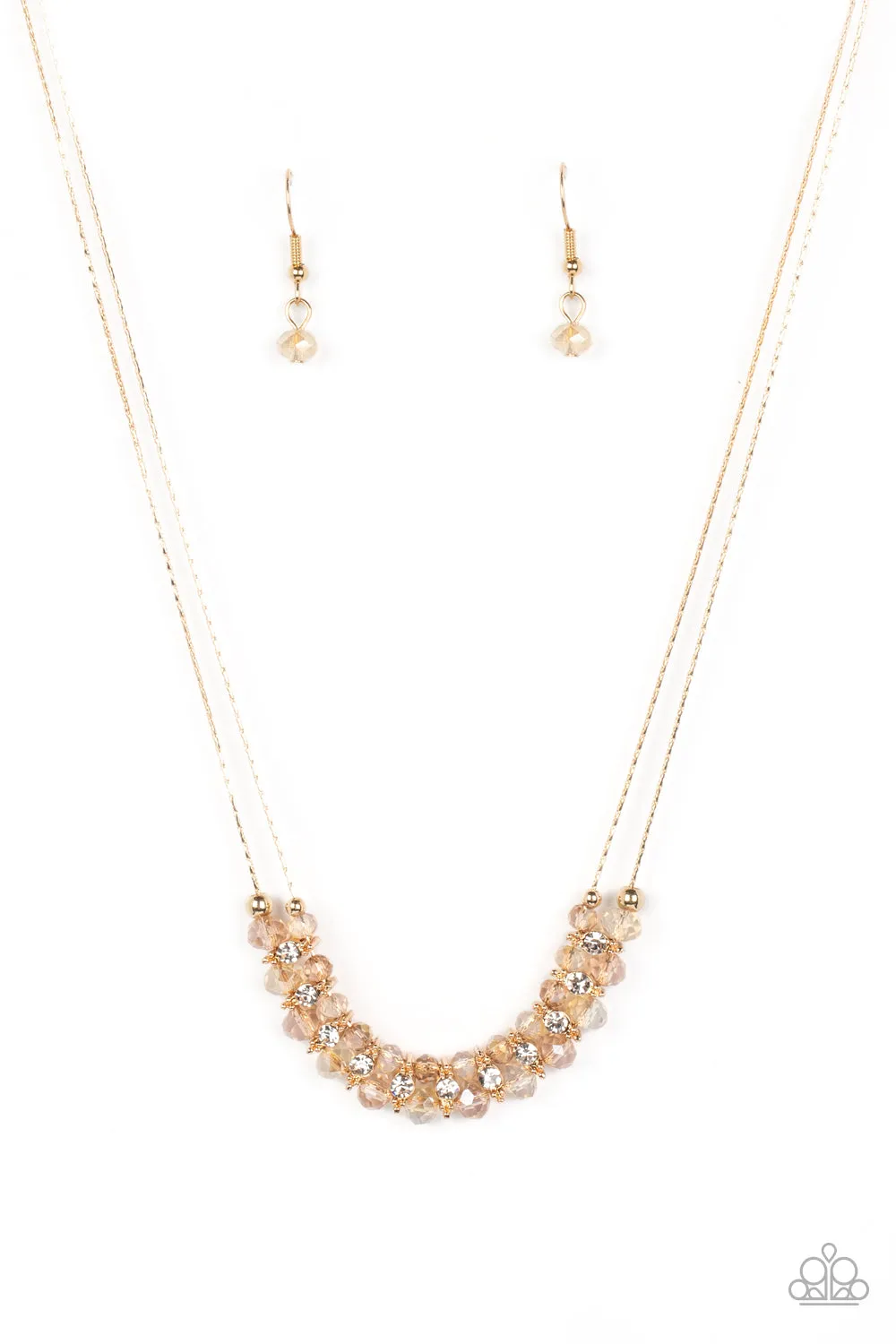 Necklaces Shimmering High Society - Brown