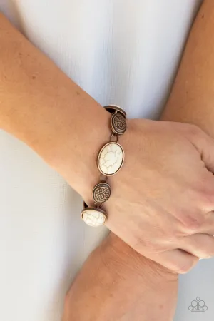 Paparazzi Bracelet ~ Cactus Country - Copper