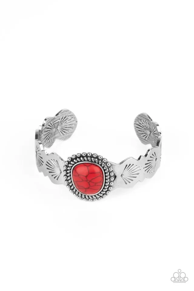Paparazzi Bracelet ~ Oceanic Oracle - Red