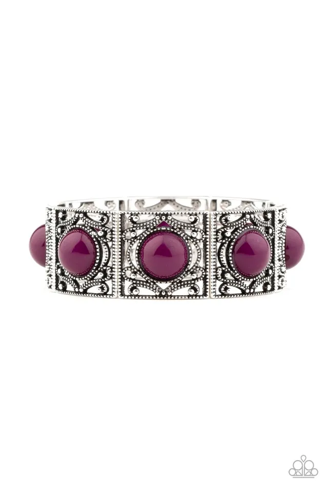 Paparazzi Bracelet ~ Victorian Dream - Purple