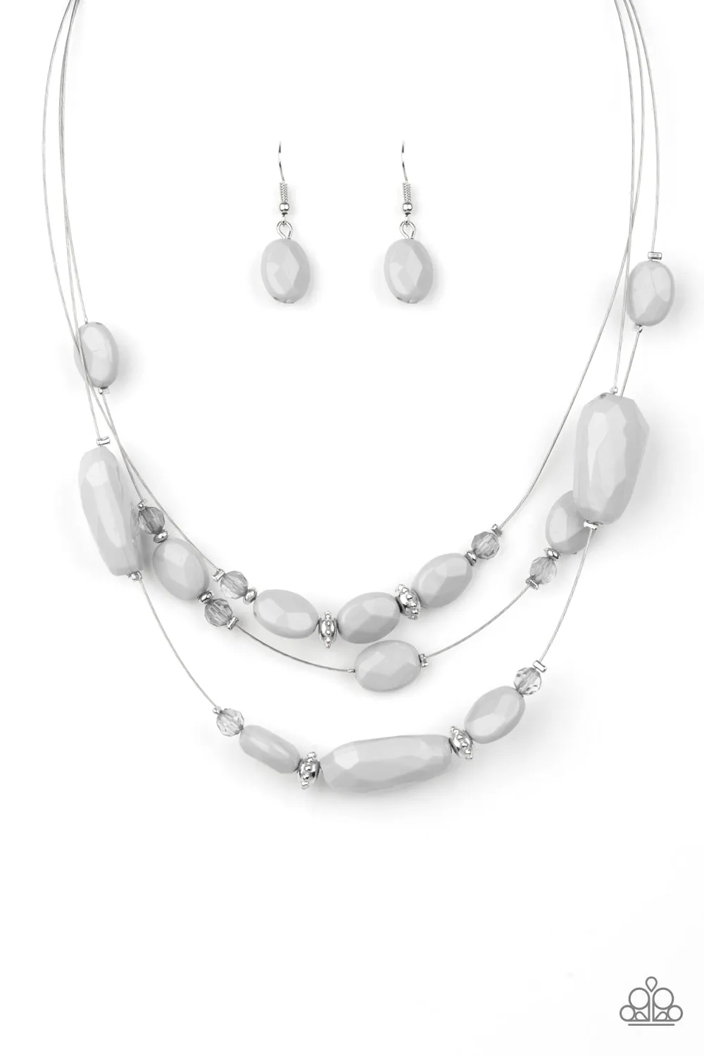 PAPARAZZI Radiant Reflections - Silver Necklace