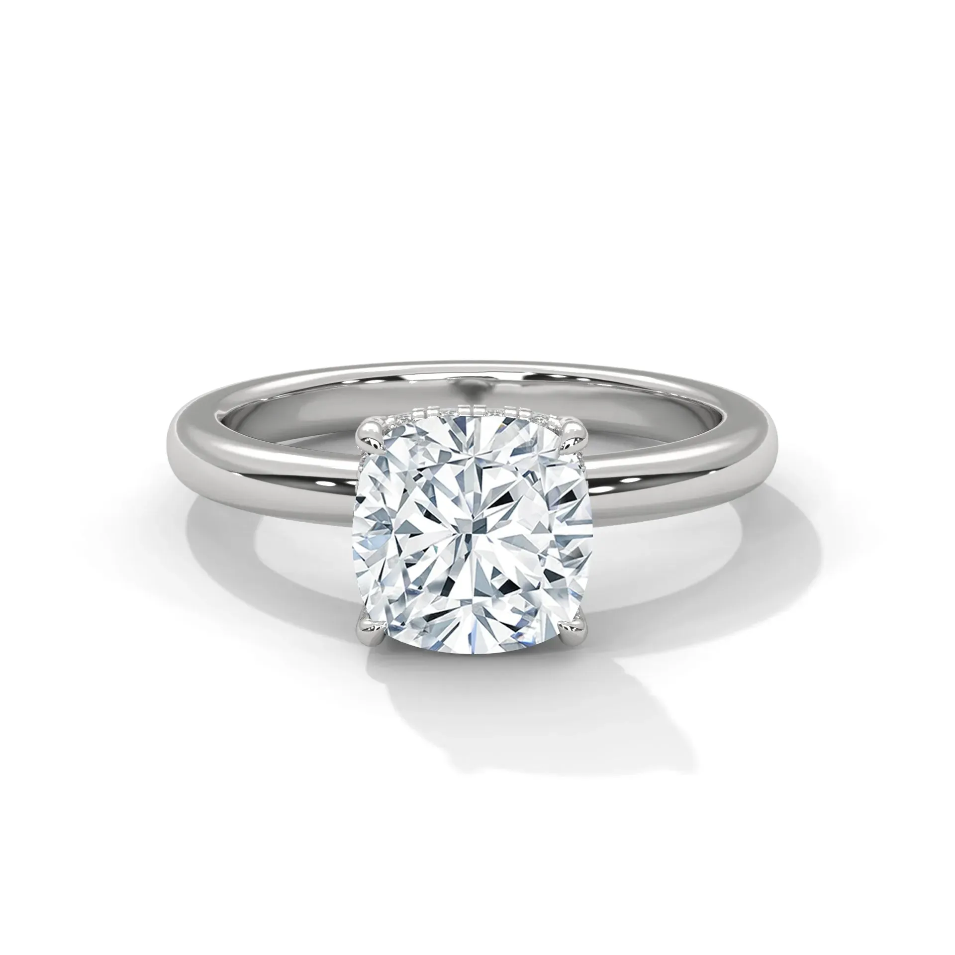 Preset Venetian Hidden Halo Setting