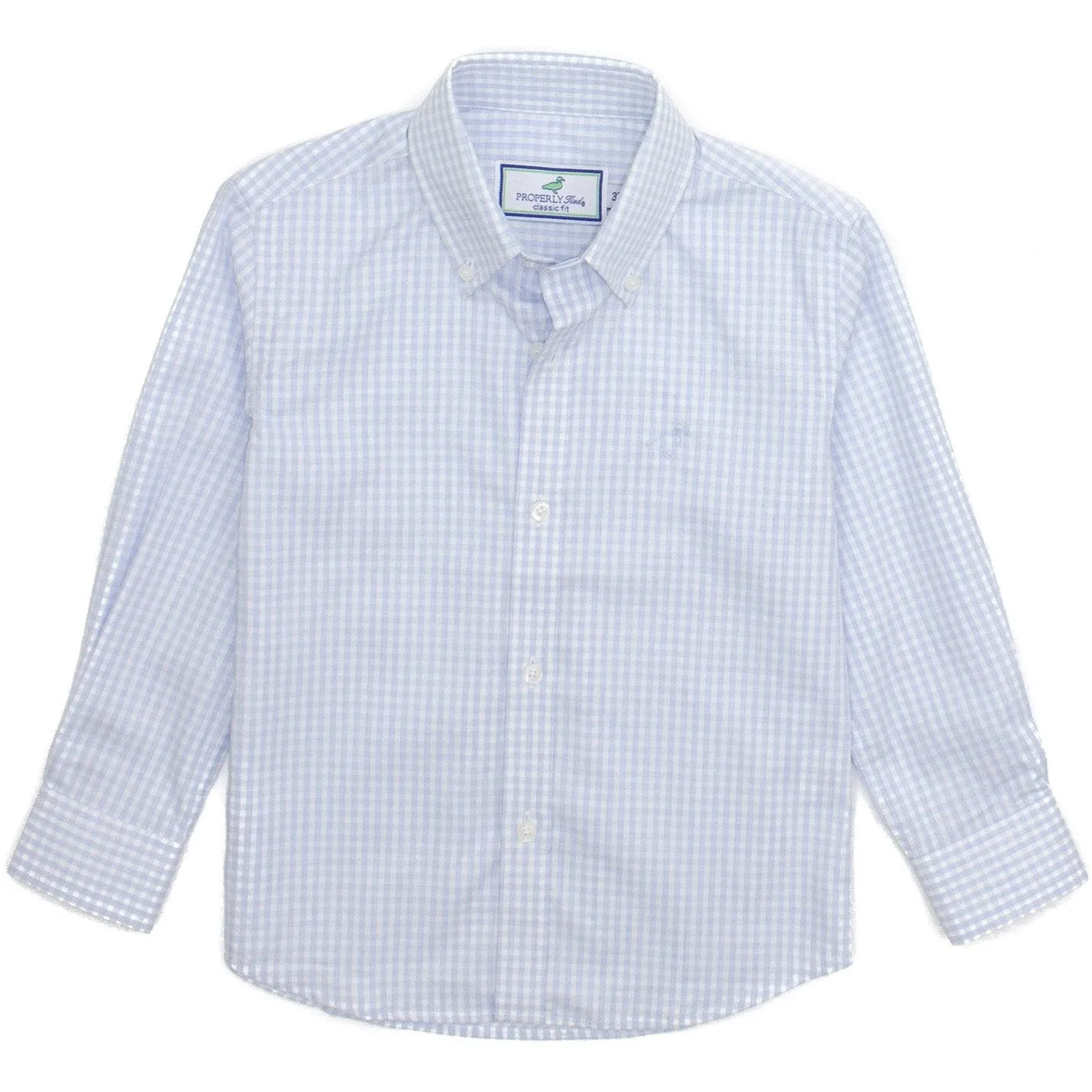 Properly Tied Lucky Duck Park Ave Dress Shirt | Cloud Check
