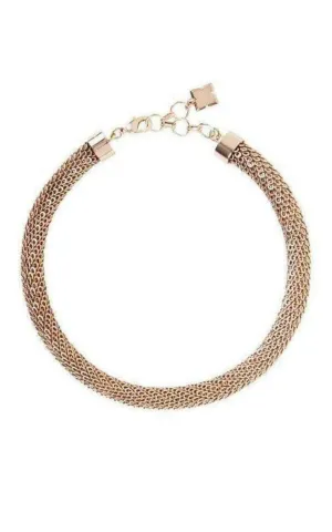 Rose Gold Looped Chain Necklace