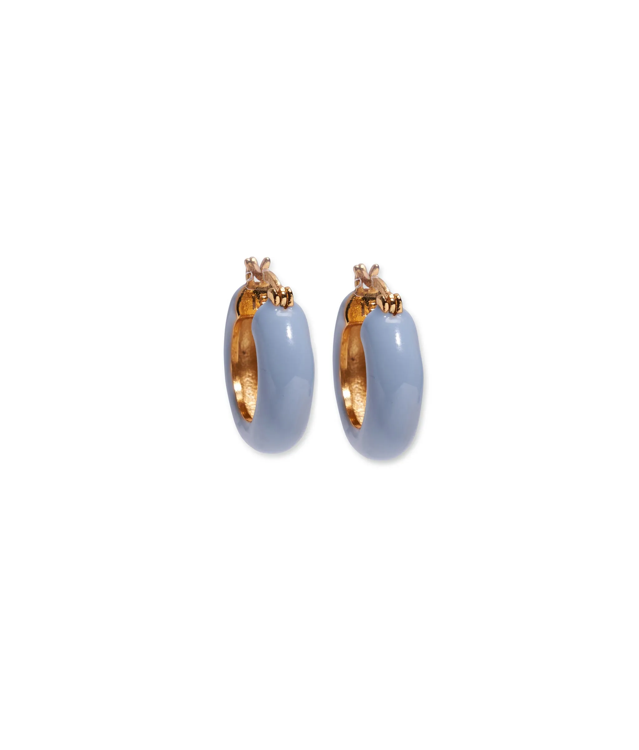 Small Enameled Mood Hoops