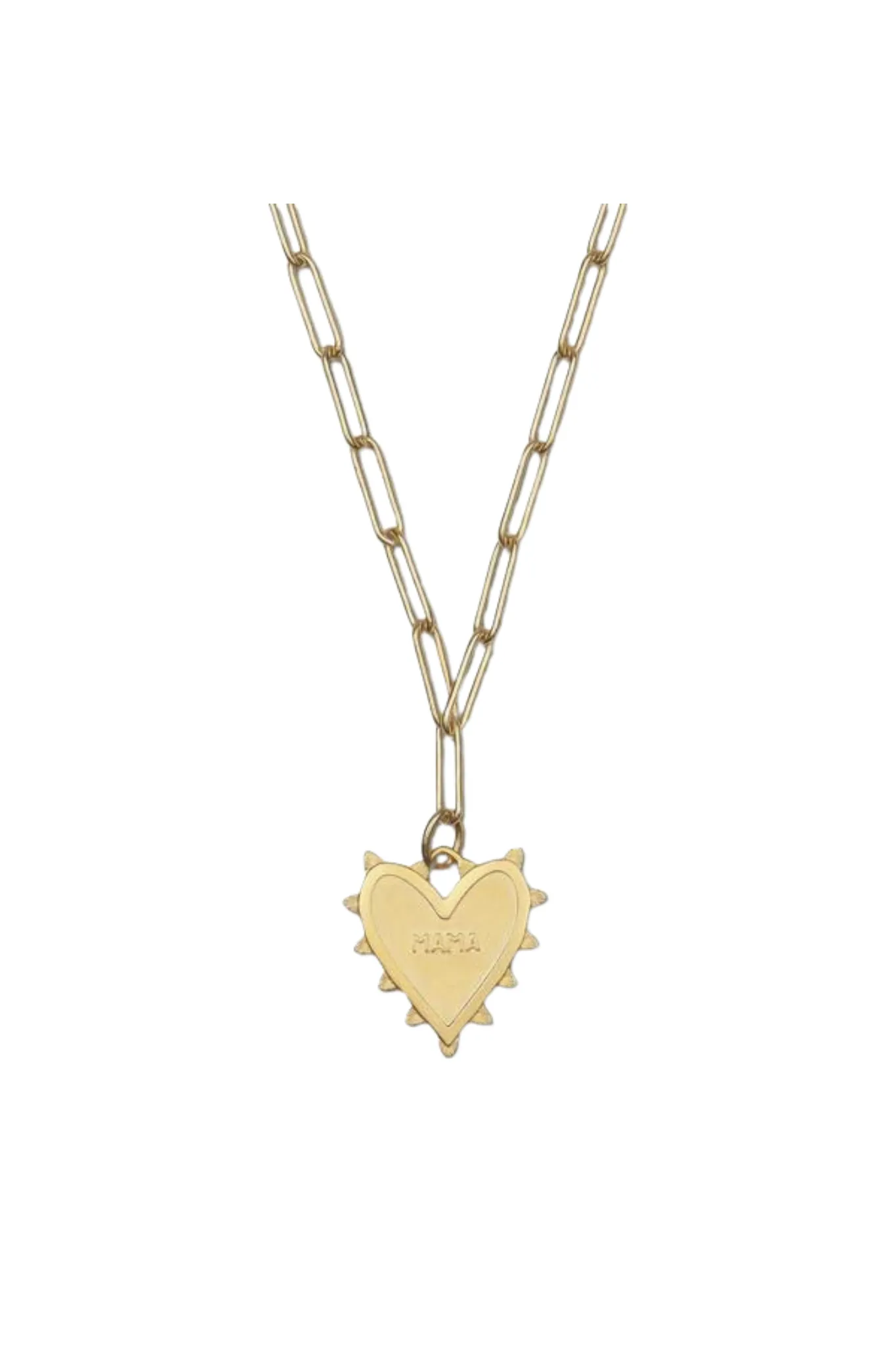 Small Radiant Heart MAMA Necklace