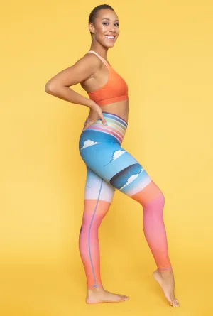 Sol Legging | Rainbow Cloud