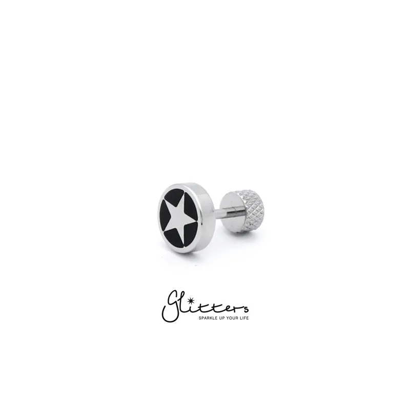 Stainless Steel Star Fake Plug