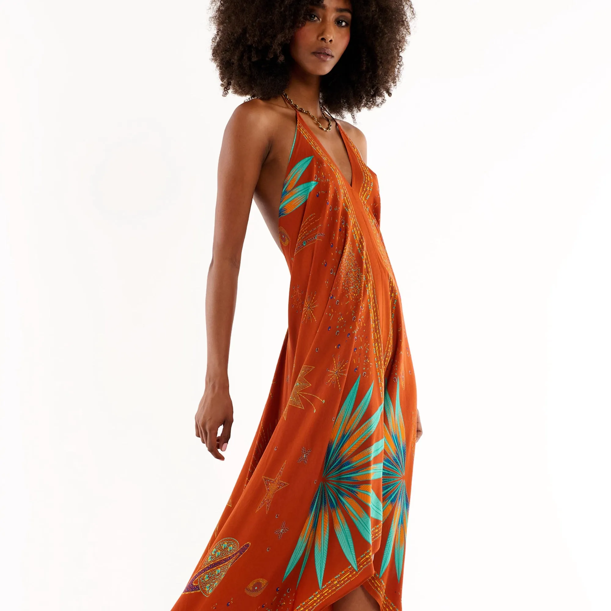VOILA Dress Rust