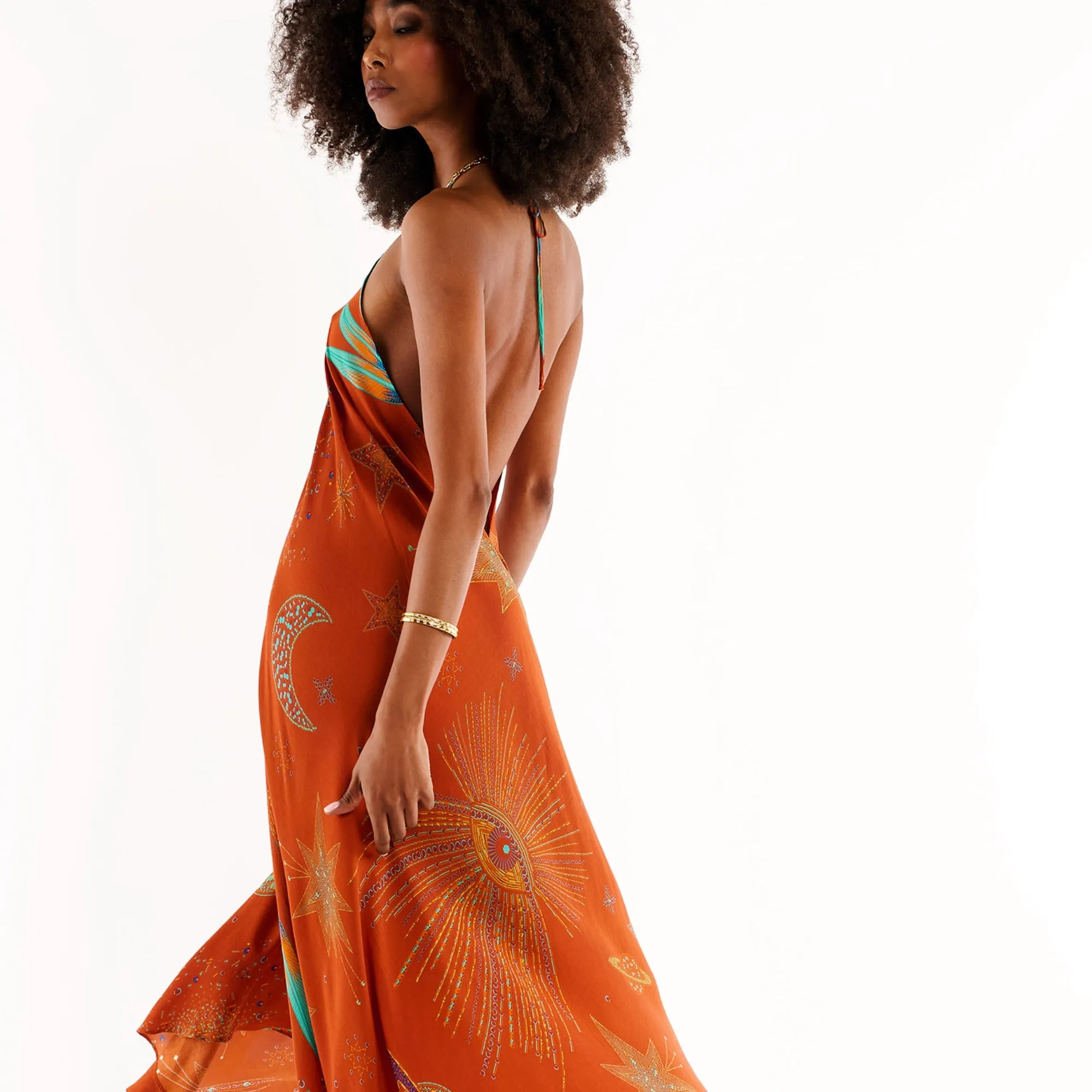 VOILA Dress Rust